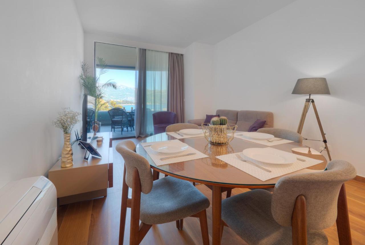 Apartments Garden Azure Budva Bagian luar foto