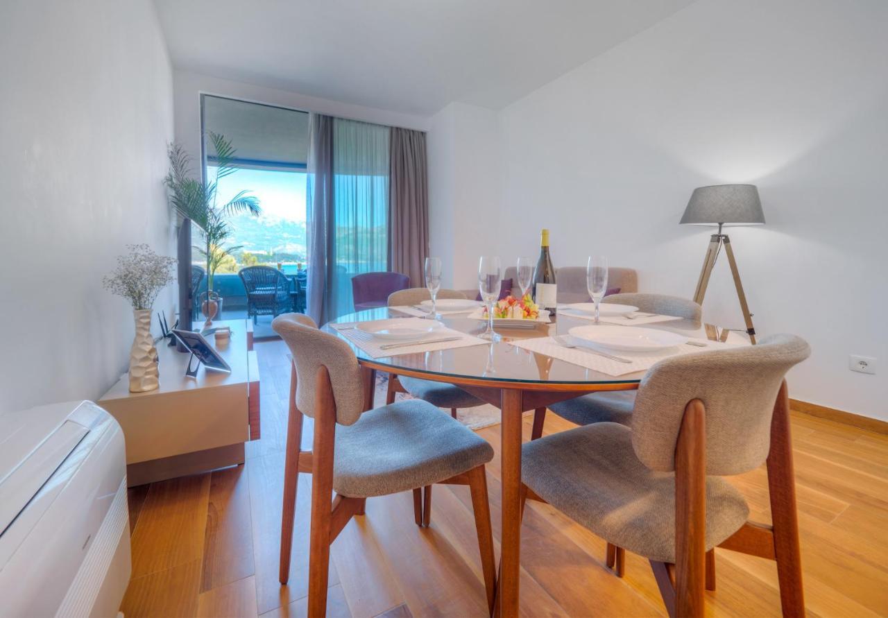 Apartments Garden Azure Budva Bagian luar foto
